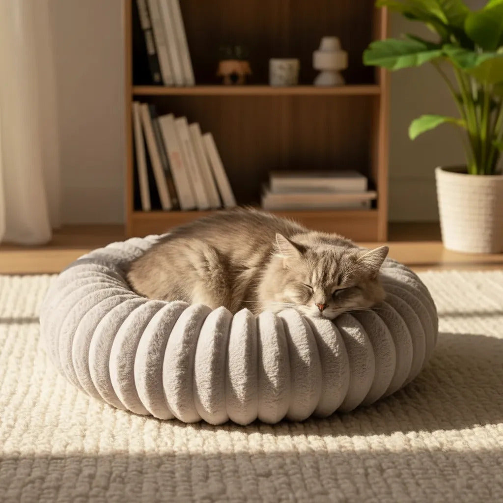 Cama para perros y gatos antiestres